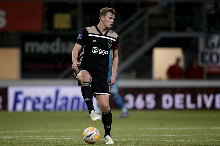 De Ligt í leik með Ajax.