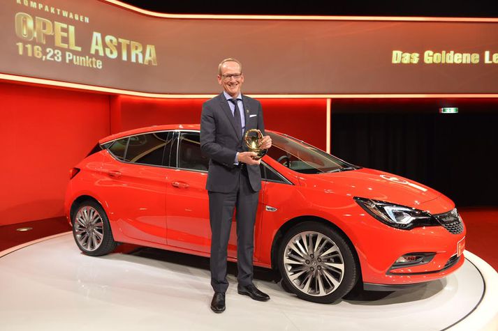 Opel Astra verðlaunuð.