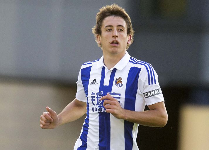 Hetja Barcelone var Mikel Oyarzabal.