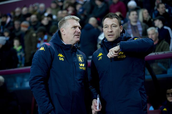 Dean Smith og John Terry hrósuðu Liverpool-strákunum eftir leikinn á Villa Park í gær.