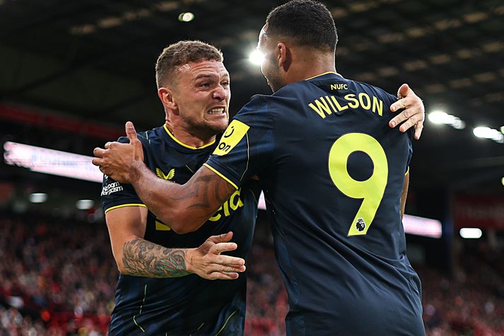 Kieran Trippier og Callum Wilson.