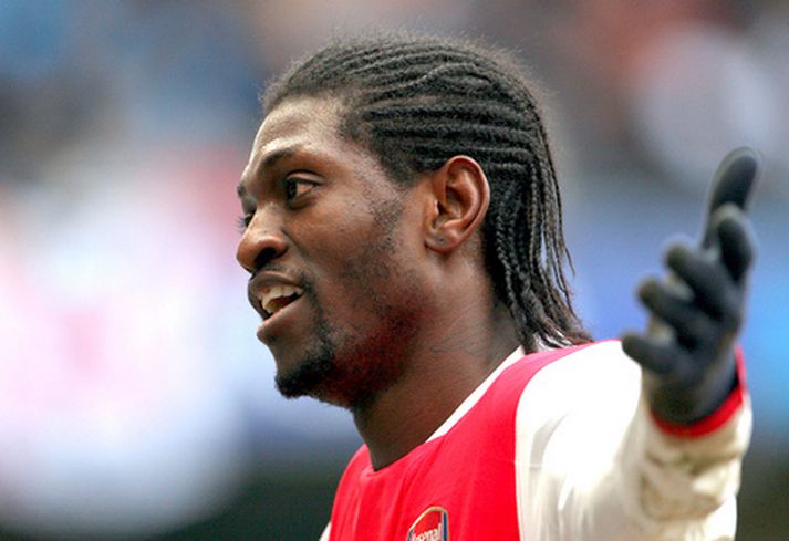 Emmanuel Adebayor, leikmaður Arsenal.