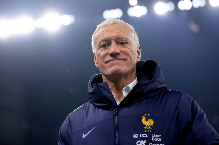 Didier Deschamps hefur gert mjög góðan hluti með franska landsliðið og gerði liðið að heimsmeisturum fyrir sjö árum síðan.