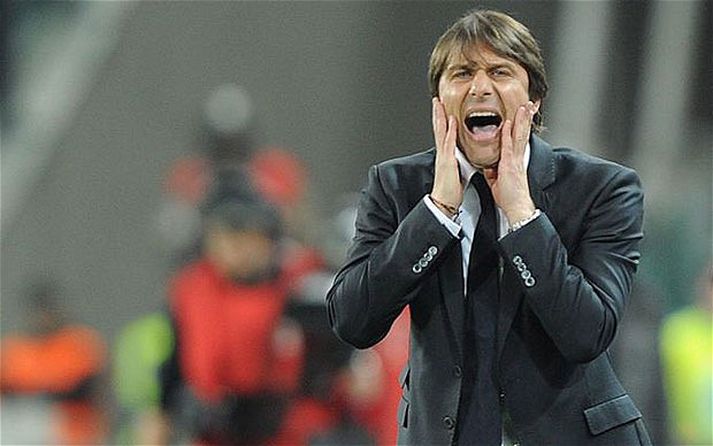 Antonio Conte þjálfari Juventus.