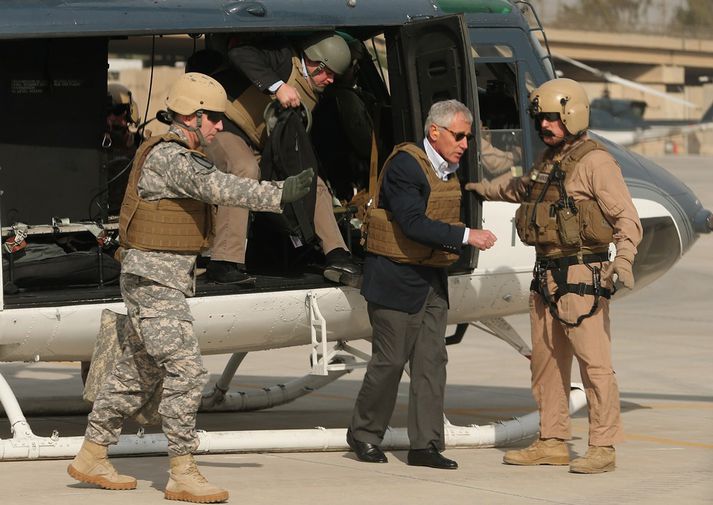 Chuck Hagel, varnarmálaráðherra Bandaríkjanna.