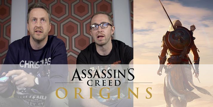 Óli Jóels úr GameTíví henti sér nýverið til Egyptalands og spilaði nýjasta Assassins Creed leikinn.
