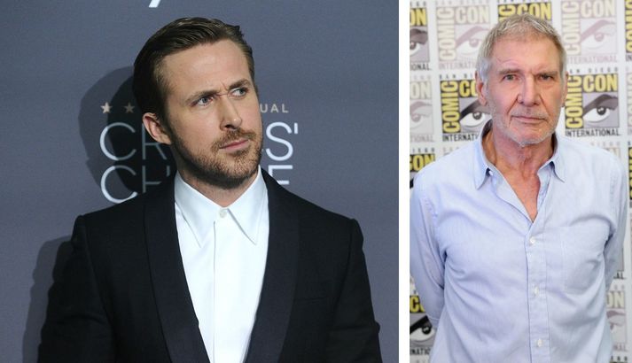 Ryan Gosling og Harrison Ford.