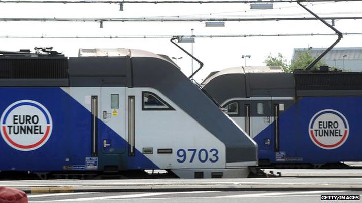 Eurotunnel lestir.