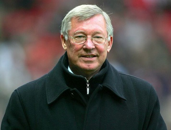 Alex Ferguson, stjóri United.