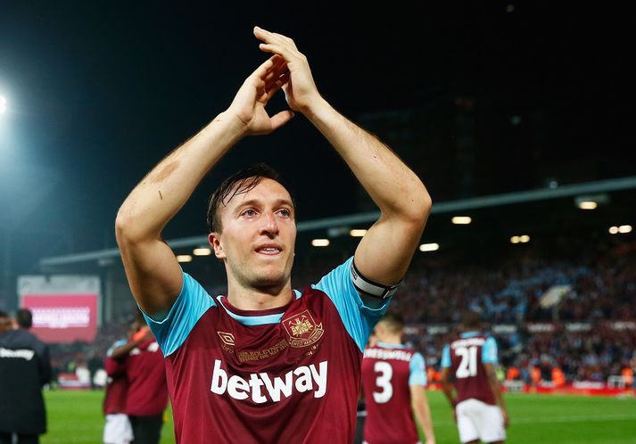 Noble skoraði mark West Ham.