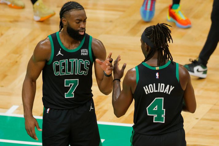 Boston Celtics hafa aðeins tapað 20 af 96 leikjum sínum til þessa á leiktíðinni.