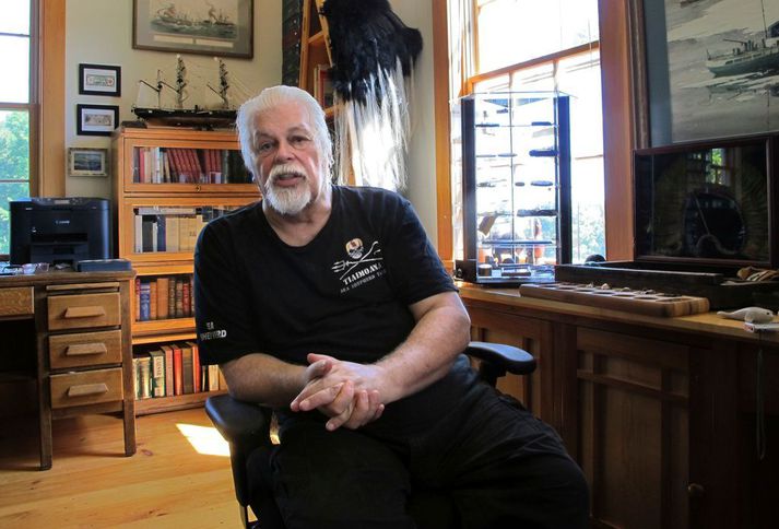 Paul Watson var um árabil leiðtogi Sea Shepherd-samtakanna.