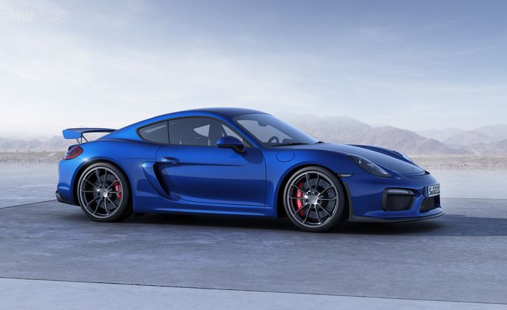 Porsche Cayman GT4.