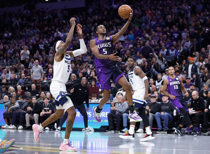 De'Aaron Fox hefur verið óstöðvandi í síðustu tveimur leikjum Sacramento Kings.