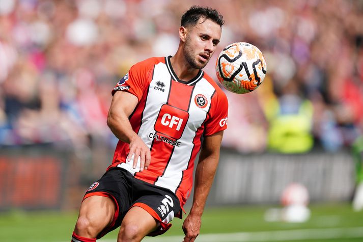 George Baldock lék lengst af ferilsins með Sheffield United.