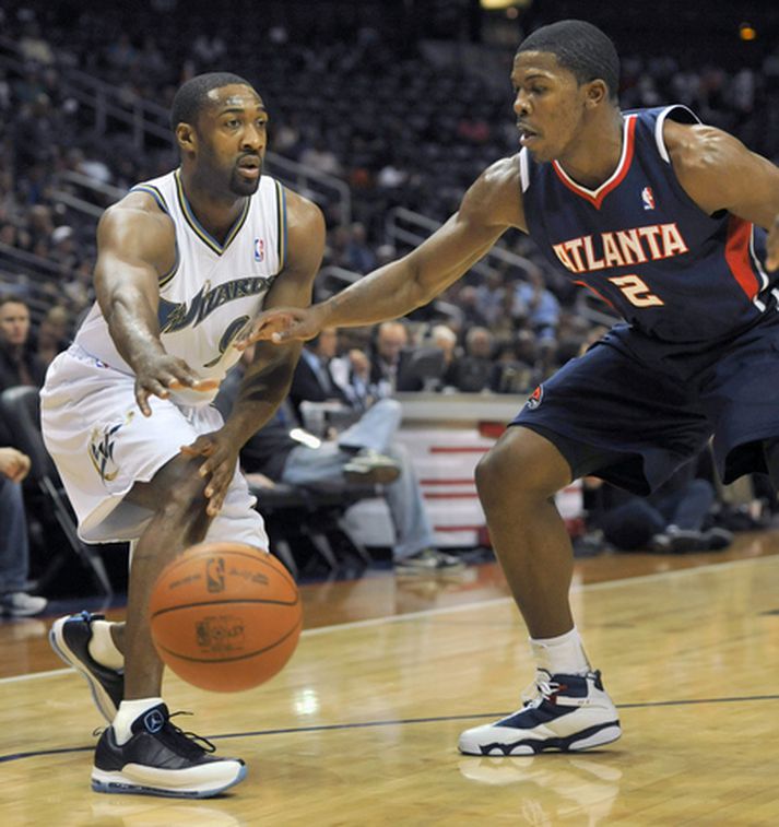 Joe Johnson verst hér Gilbert Arenas.