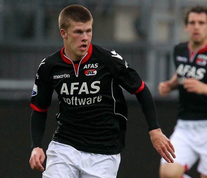 Jóhann Berg Guðmundsson í leik með AZ Alkmaar.