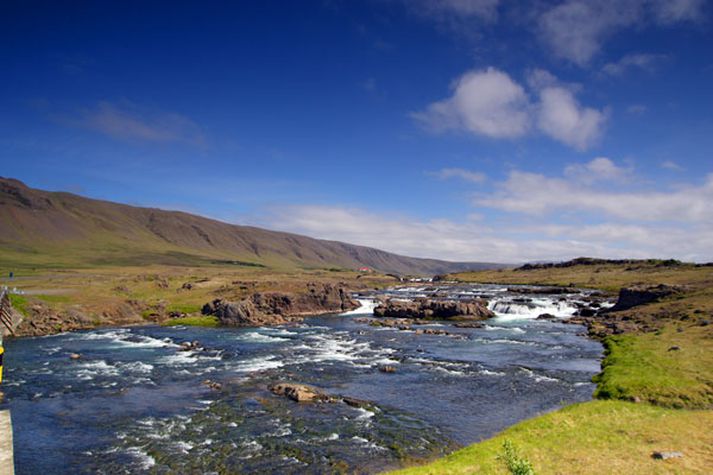 Kvíslafoss í Laxá í Kjós