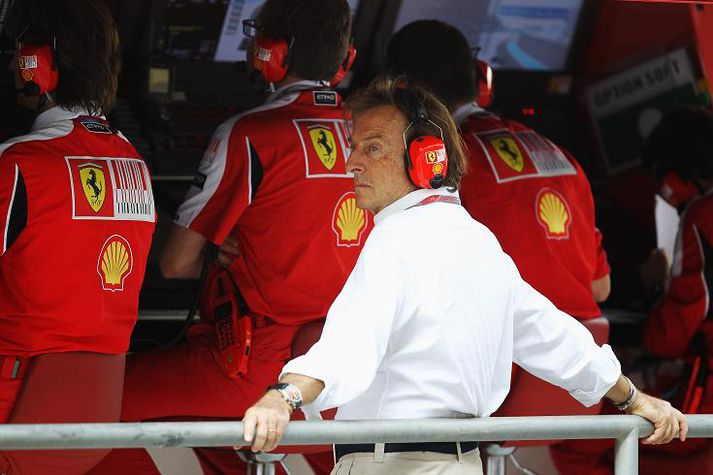 Luca Montezemolo var í Abu Dhabi um helgina.