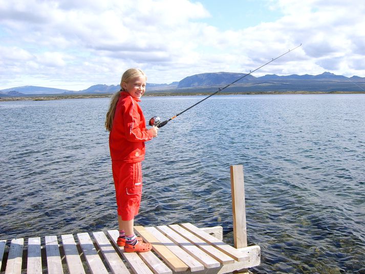 Þingvallavatn hefur aðdráttarafl fyrir alla veiðimenn.