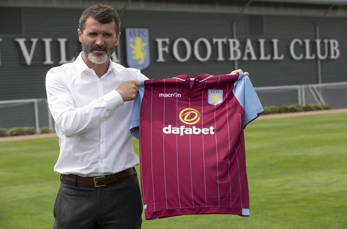 Roy Keane, nýráðinn aðstoðarþjálfari Aston Villa.