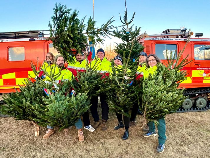 Flugbjörgunarsveitin Reykjavík mun selja jólatré í verslun BYKO í Breiddinni í desember. Á sama tíma mun Björgunarsveit Suðurnesja sjá um jólatrjáasölu í verslun BYKO í Reykjanesbæ. 