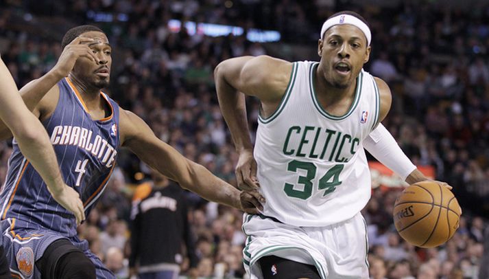 Paul Pierce í leiknum í nótt.