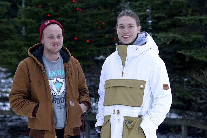 Bjarki Þór Ingimarsson og Benedikt Snær Gylfason vonast til að hátíðin verði árleg.
