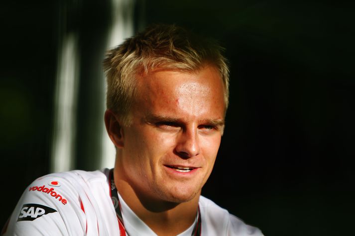 Heikki Kovalainen frá Finnlandi er 27 ára i dag og keppir í Formúlu 1 í Sjanghæ á afmælisdaginn.