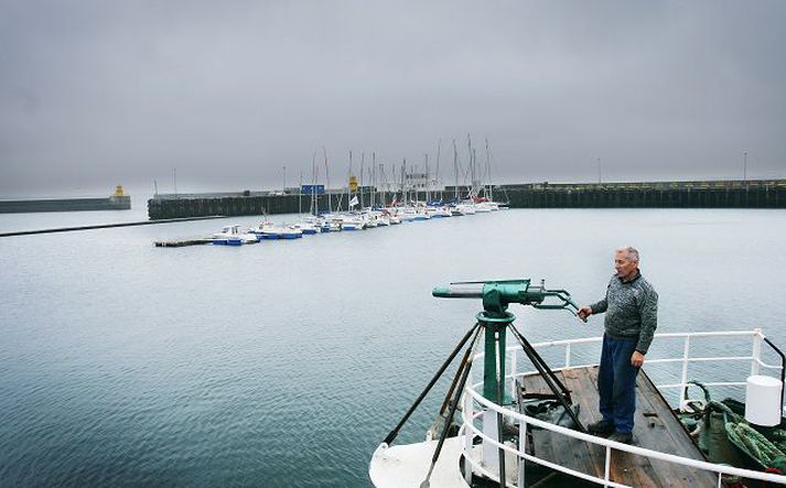 Hvalveiðibáturinn Trausti, Reykjavíkurhöfn