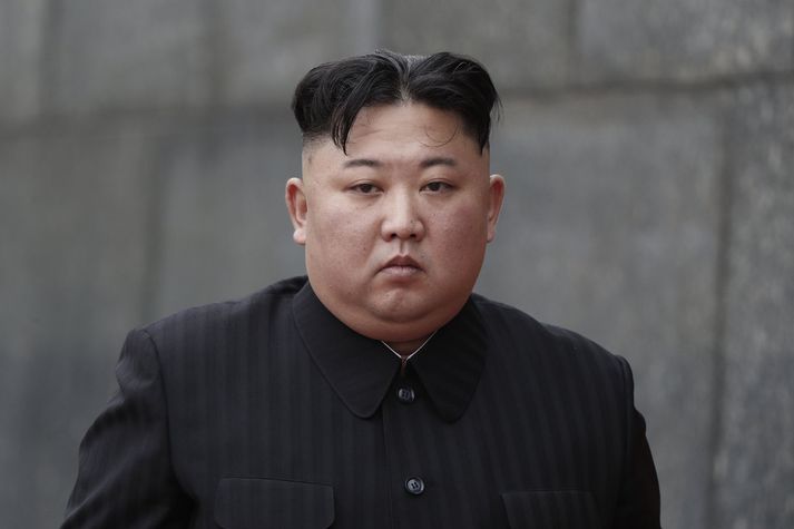 Kim Jong-un, einræðisherra Norður-Kóreu.