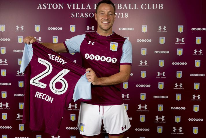 John Terry mun spila í treyju númer 26 fyrir Aston Villa