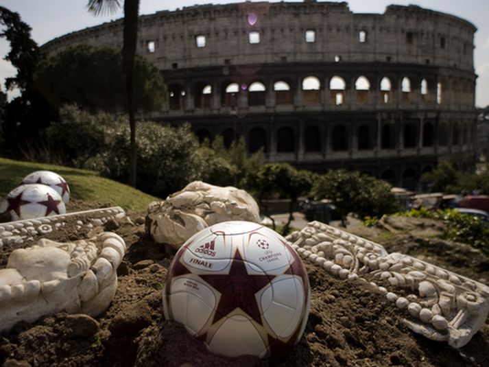 Colosseum í Rómarborg.