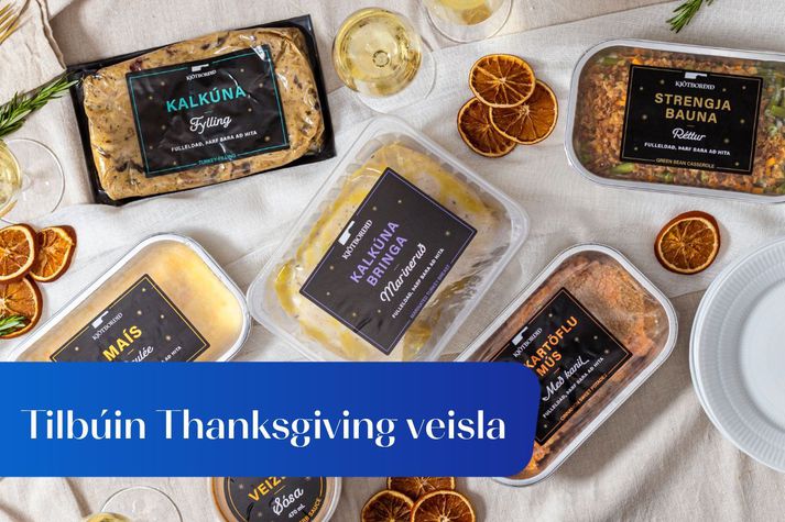 Til­búin veisla beint á Thanksgiving borðið