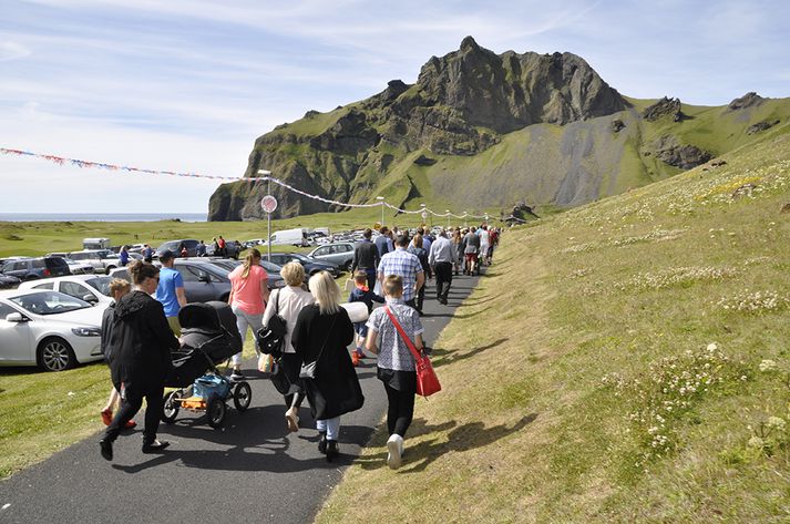 Veðurspáin er fín fyrir daginn, sunnanlands