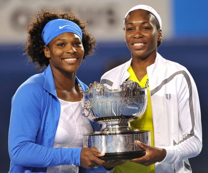 Serena og Venus Williams.