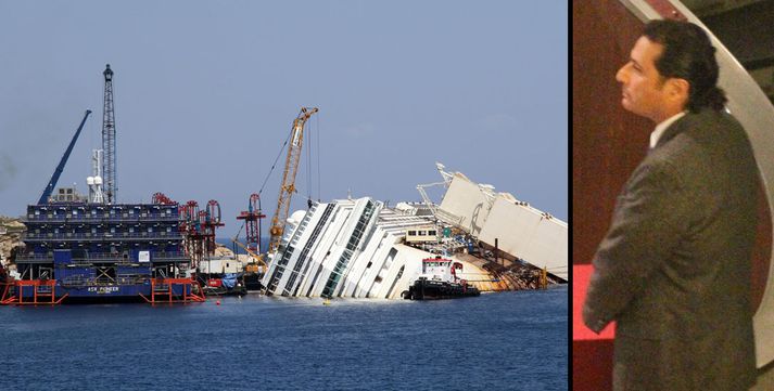 Francesco Schettino, skipstjóri skemmtiferðaskipsins Costa Concordia.