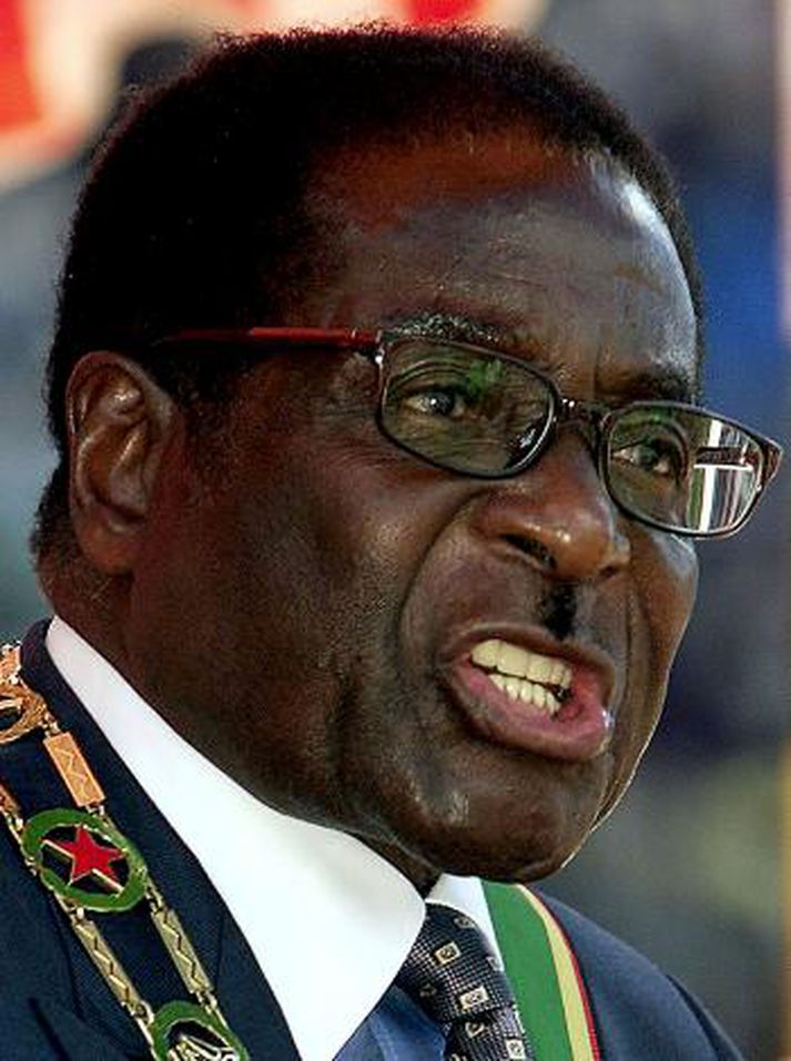 Robert Mugabe, forseti Zimbabwe.