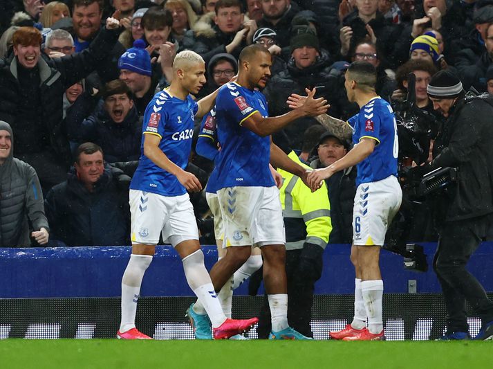 Salomon Rondon skoraði bæði mörk leiksins í kvöld.