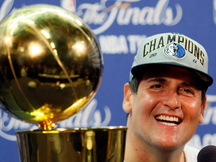 Mark Cuban hefur átt meirihluta í Dallas Mavericks frá árinu 2000