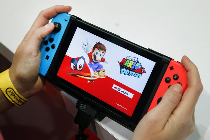 Nintendo Switch malar gull fyrir Nintendo.