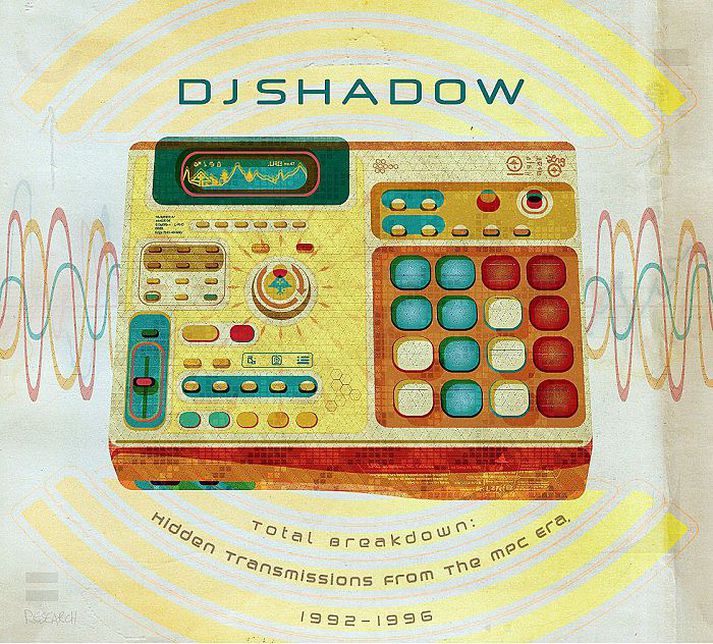 GÓÐ GRÆJA Það er mynd af Akai MPC-tækinu framan á nýju DJ Shadow-plötunni.