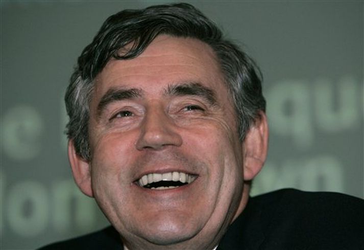 Gordon Brown, fjármálaráðherra Bretlands.