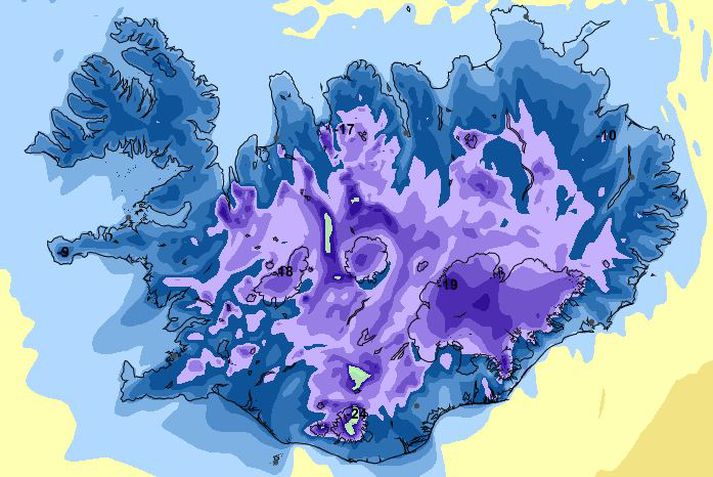 Kuldagallinn verður brúkaður fram að helgi.