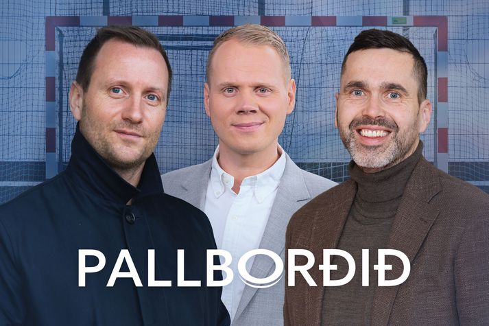 Bjarni Fritzson og Ásgeir Örn Hallgrímsson voru gestir Stefáns Árna Pálssonar í Pallborðinu.