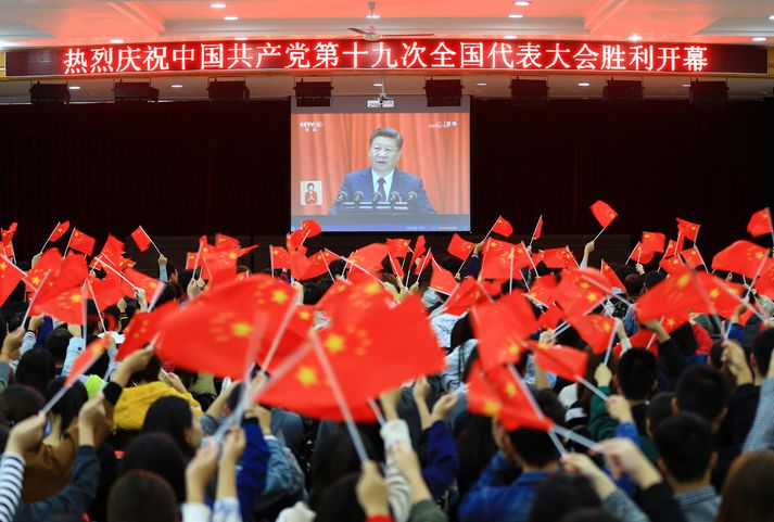 Xi Jinping nýtur mikillar hylli í heimalandinu.