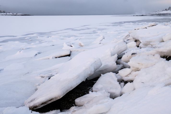 Hitinn verður í kringum frostmark fyrir norðan, en tvö til sjö stig syðra.