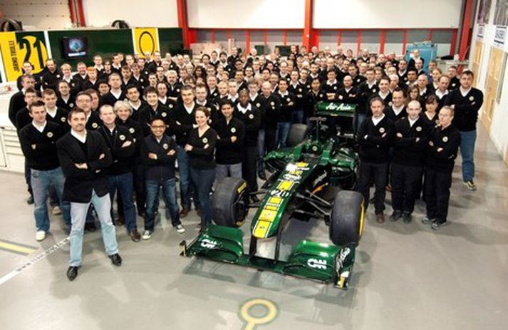 Liðsmenn Team Lotus hafa hannað nýjan bíl fyrir komandi keppnistímabil.