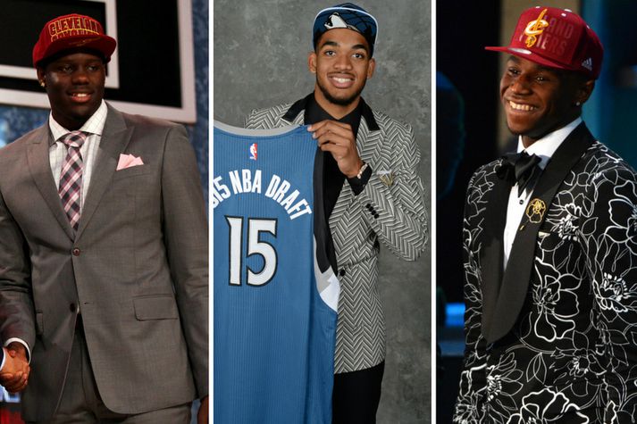 Anthony Bennett, Karl-Anthony Towns og Andrew Wiggins verða allir á Úlfavaktinni í vetur.