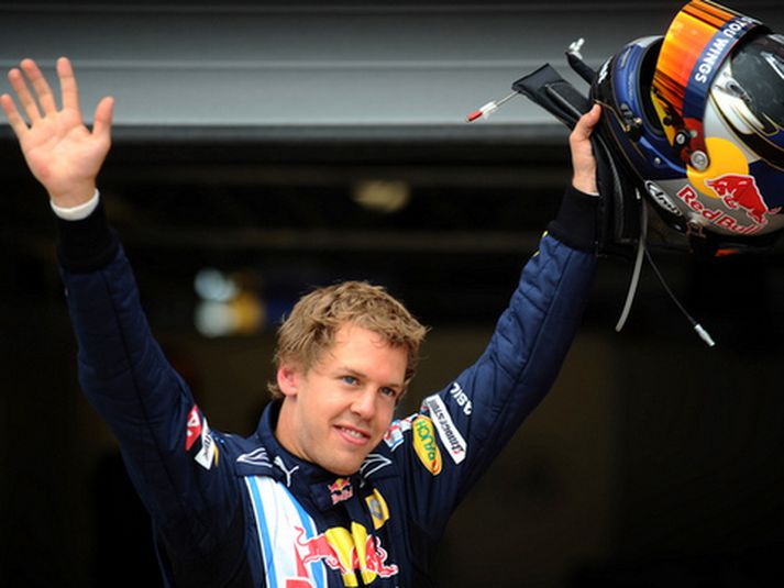 Sebastian Vettel hjá Red Bull.